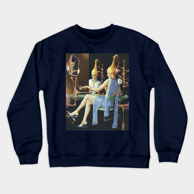 Vintage Science Fiction Crewneck Sweatshirt by MasterpieceCafe